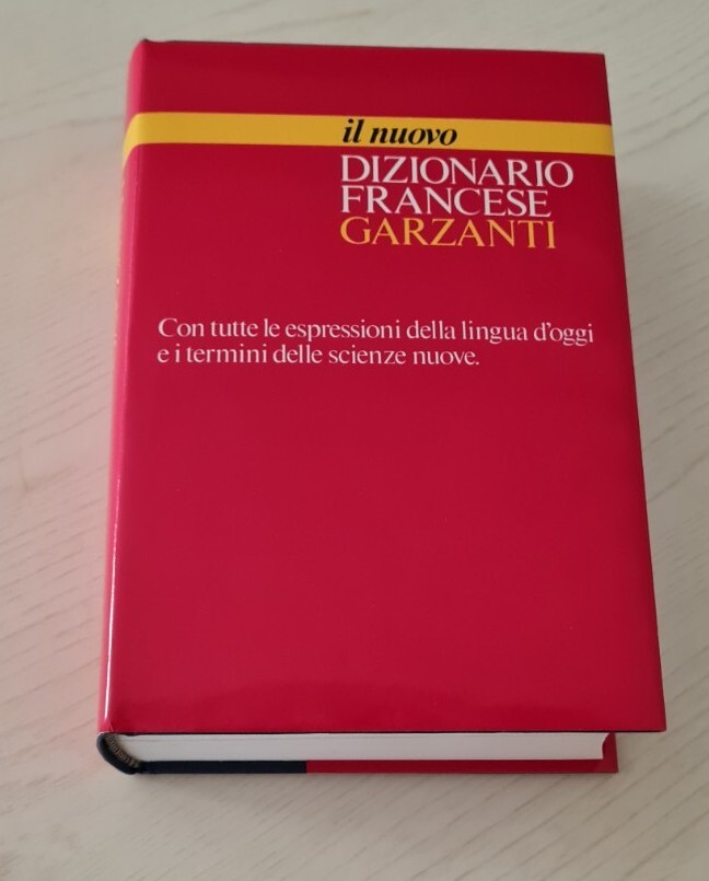 Il nuovo DIZIONARIO FRANCESE GARZANTI