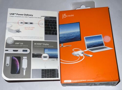 J5 CREATE JCA379 USB-C HDMI and USB 3.0 with Power Delivery - Picture 3 of 4