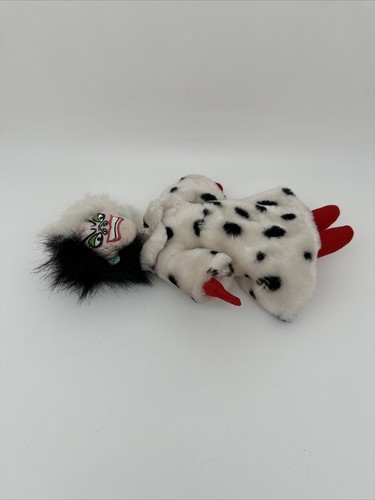DISNEY STORE 101 DALMATION CRUELLA DE VIL DOLL STUFFED ANIMAL PLUSH Toy-10In…P9 - Picture 8 of 10