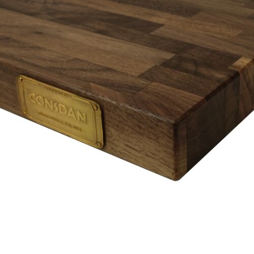 CONSDAN Butcher Block Counter Top, Walnut Solid Hardwood Countertop, Wood Slabs - Picture 10 of 64