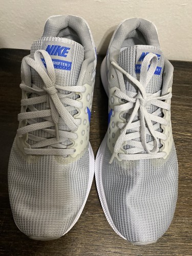 Nike Women's Downshifter 7 Medium Blue Pure Platinum Running Shoe Size US 10 - Picture 4 of 10