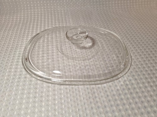 Pyrex Corning Ware Glas oval Ersatzdeckel DC 1 1/2 C klar DC 1,5 C - Bild 4 von 8
