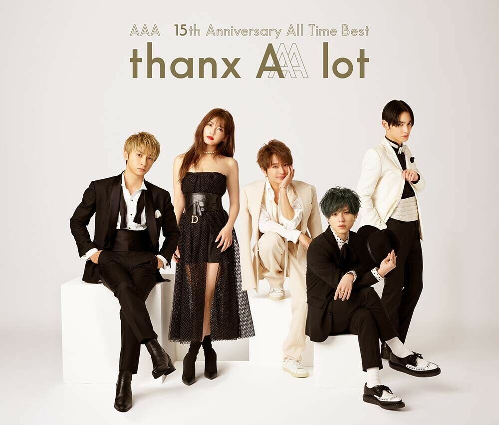 New AAA 15th Anniversary All Time Best thanx AAA lot CD Japan AVCD-96453