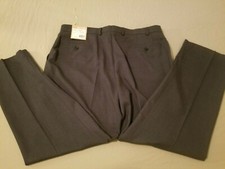 Mens New Michael Kors Dress Pants 38x30 Gray Slack Chino Khaki Trouser