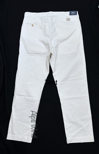 Polo Ralph Lauren Men's Salinger Straight Fit Chino Pant White SZ.38X34 NWT$198 - Picture 6 of 12