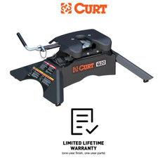 Curt Q20 5th Wheel Hitch For Fixed Above Bed Rails 20k Gtw Double Jaw 16130