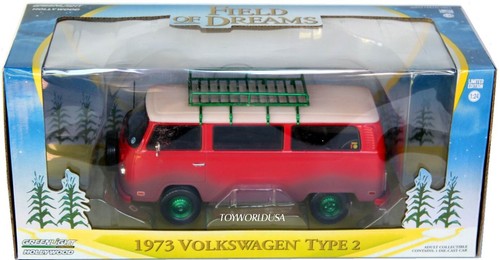 GreenLight Hollywood Field of Dreams 1973 Volkswagen Type 2 Green Machine - Picture 1 of 2