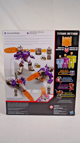 Hasbro Transformers Generations Titans Return Voyager Class Nucleon & Galvatron - Picture 4 of 6