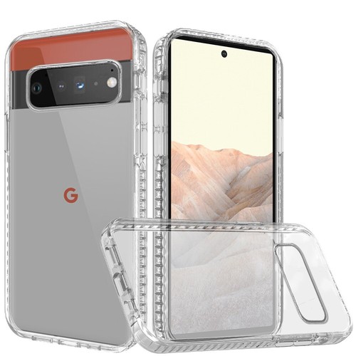 For Samsung Galaxy S22 Transparent Rugged Shockproof Hybrid PC Back Case Cover - Picture 8 of 31