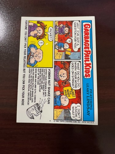 1986 Garbage Pail Kids Series 6 Complete Your Set GPK 6TH U Pick OS6 Base - Picture 30 of 188