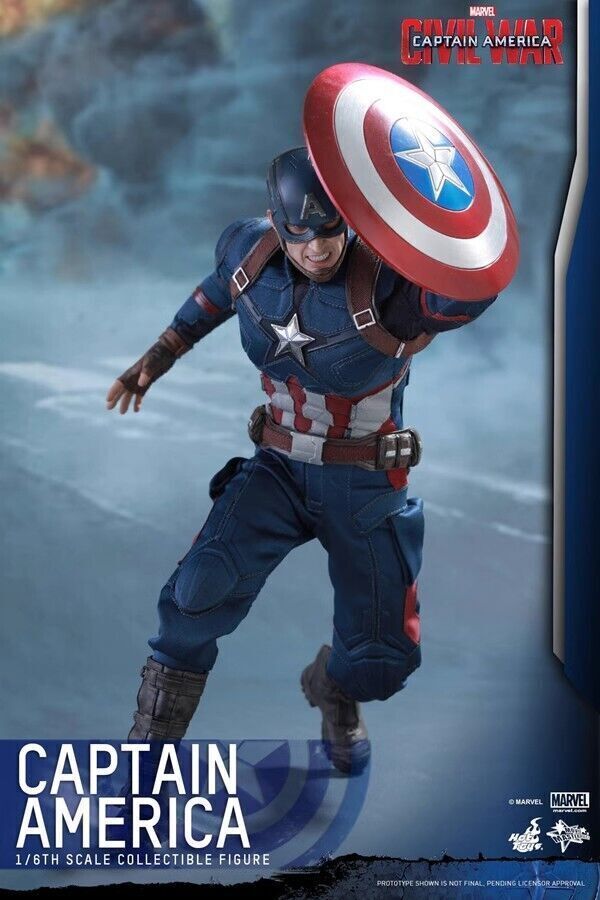 New HotToys HT 1/6 MMS350 Captain America 5.0 Action Figure Model