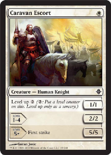 Tarjetas CARAVAN ESCORT X4 4X Rise of the Eldrazi Magic The Gathering Magic The Gathering DJMagic - Imagen 1 de 1