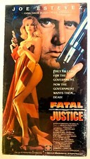 Fatal Justice VHS, 1993 A.I.P. Studios - Joe Estevez, Suzanne Ager NEW SEALED