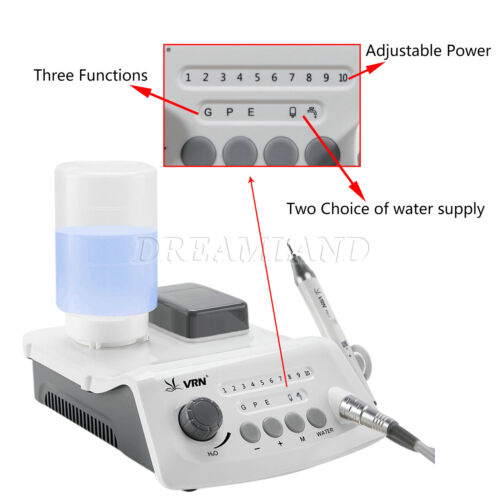 VRN Dental LED Ultraschall Scaler Fit EMS / Air Flow Zähne Polierpistole - Picture 4 of 42