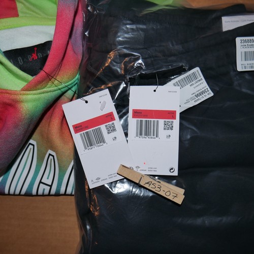 Jordan Men's MVP Hoodie + Joggers Size L Fleece Tracksuit Matching Outfit NWT - Picture 12 of 12