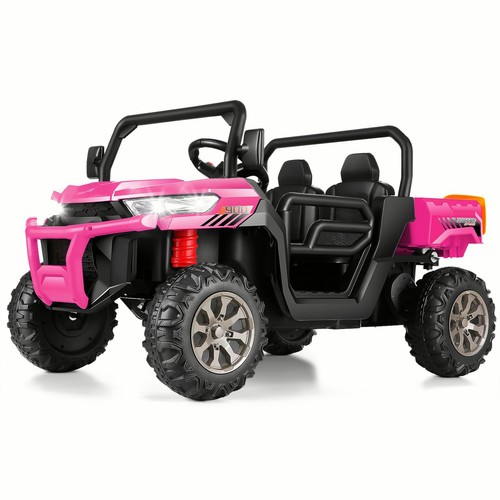 24V 2 Seater Kids Ride on Car UTV 2x200W Electric Dump Truck w/ Dump Bed&Shovel - Picture 32 of 48