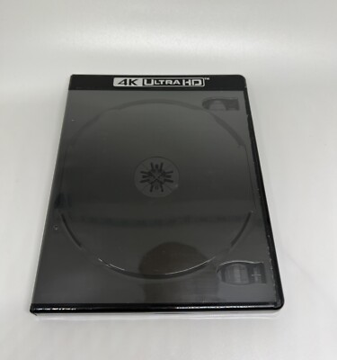 5 PCS NEW 12mm 4K ULTRA HD BLACK 2-DISC CASE, BOOKLET CLIPS, PS2-12MM  UHD