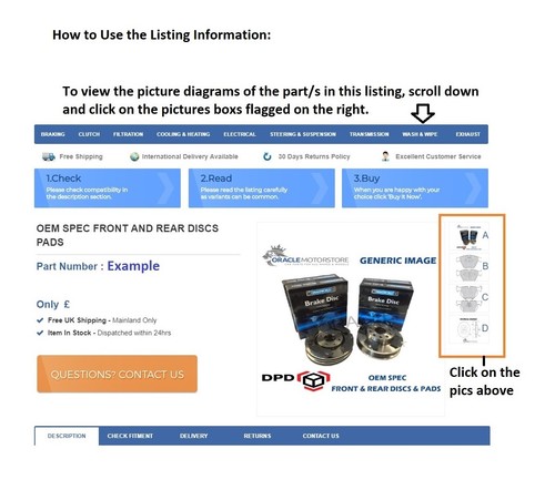 OEM SPEC FRONT DISCS PADS 292mm FOR BMW 118 COUPE 2.0 TD (E82) 2010-11 - Picture 4 of 7