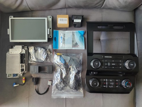 ✅ OEM 2015-2020 FORD F150 SYNC 4" to 3 8" Apple CarPlay Android Auto Upgrade Kit - Picture 4 of 8