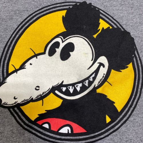 T-shirt Topolino Ratto Altru uomo S grigio misto cotone erica manica corta - Foto 4 di 12