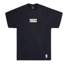 NWT KITH x NIKE New York KNICKS NBA Tee Mens Small Black FW20 Box Logo BOGO Fieg