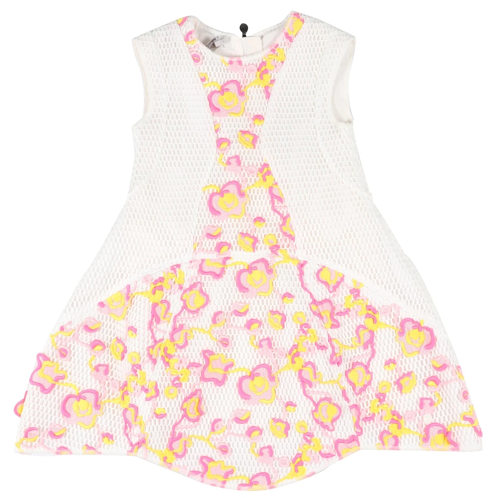 ABITO CHRISTIAN DIOR BIANCO BAMBINO BAMBINA COTONE 4 ANNI