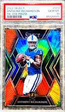 Anthony Richardson 2022 Panini Select #503 Tie-Dye Prizm XRC /25 GEM MINT PSA 10