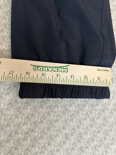 Eddie Bauer Women Fleece Lined Pants Black 14 Joggers Comfy Winter Zipper Pocket - Picture 4 of 17