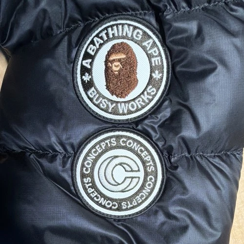 A Bathing Ape x Canada Goose x Concepts Reversible Hooded Camo Puffer L image 5