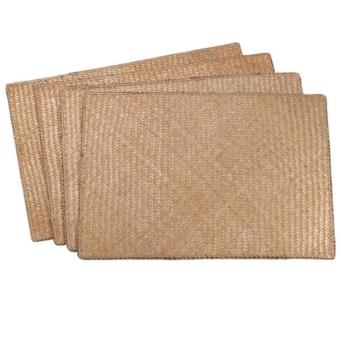 Gold Solid Placemat - Saro Lifestyle
