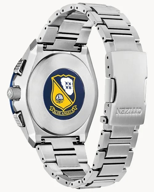 Citizen Men 's Air Perpetual Calendar Eco-Drive Silver Watch