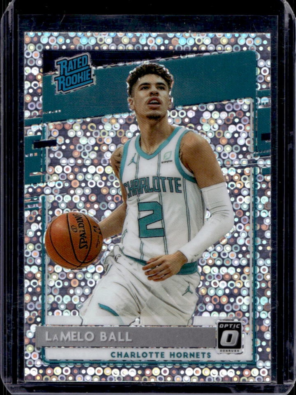2020-21 Donruss Optic LaMelo Ball Fast Break Holo Rookie RC #153 Hornets