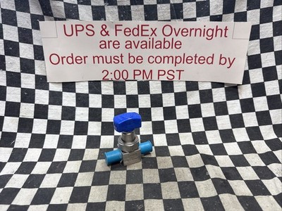 SWAGELOK 6LVV-DPVR4-P, Diaphragm Sealed Valve 1/4'' MVCR, SHIPSAMEDAY#F12X