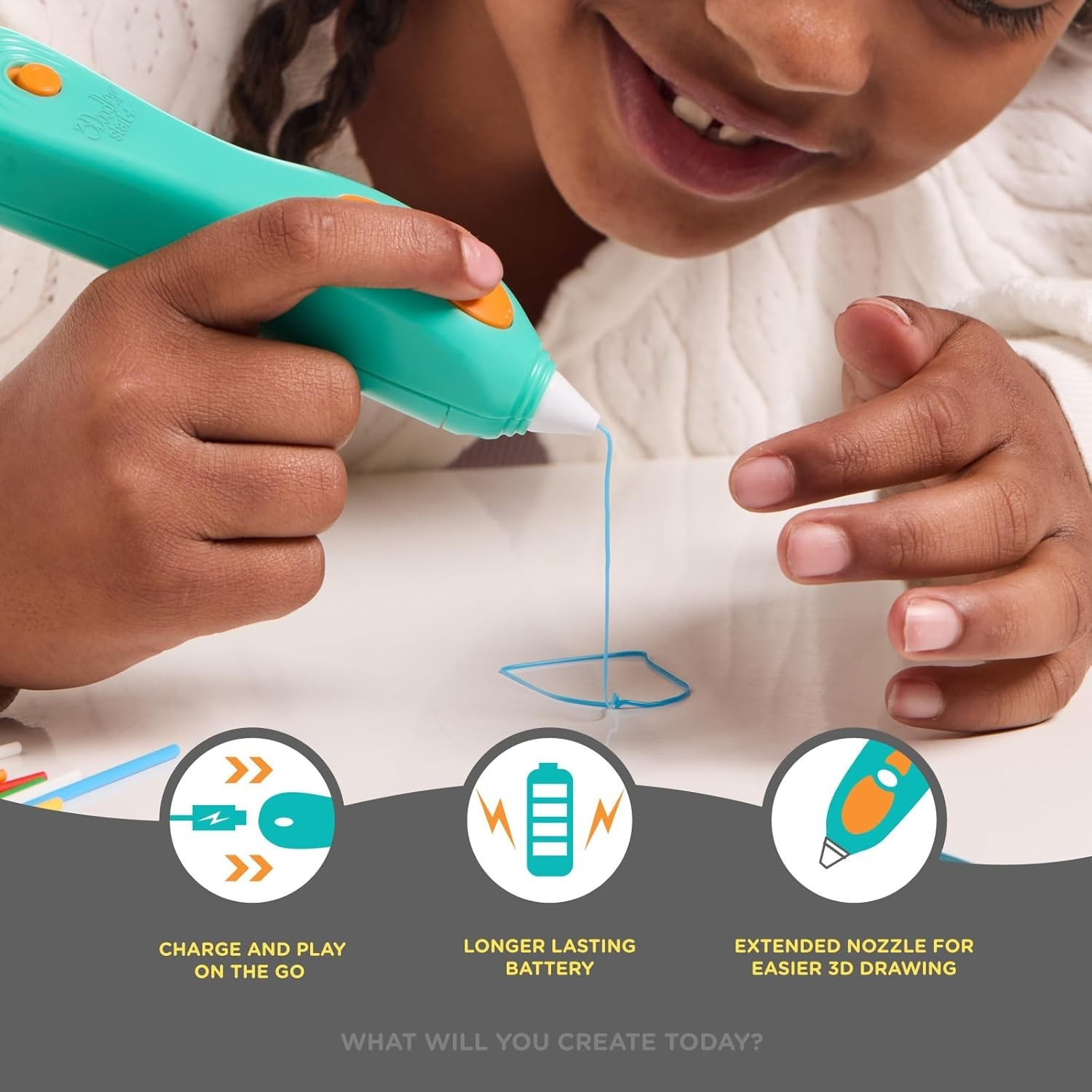 Start+ Essentials 3D Pen Set for Kids &ndash; Easy Learn-at-Home STEM Art Toy, Ages 6+