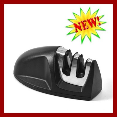 2 Stage Knife Sharpener Coarse Fine Tungsten Ceramic Honing Tool