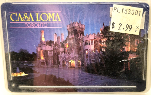 Casa Loma Toronto Canadá Cartas de Poker Nueva Baraja Sellada - Imagen 2 de 5
