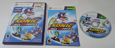 Sonic Free Riders (Xbox 360) Requires Kinect, Complete w/ Manual CIB, TESTED!