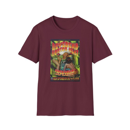 Retro Reverend Horton Heat Gildan 64000 Unisex Softstyle T-Shirt, Graphic Tee - Picture 22 of 71