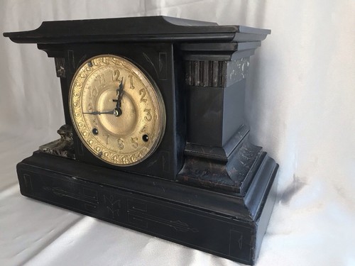 The E. Ingraham Company Clock Mantle /Estate Sale Find/ Untested - Bild 3 von 10
