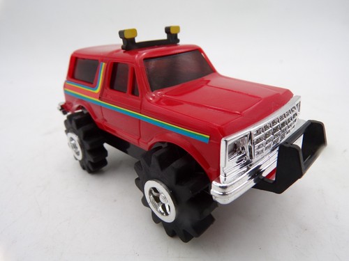 Sehr selten Tsukuda Hobby 4WD rot Ford Bronco Neu in OVP Schaper Stomper 4x4 - Bild 11 von 21