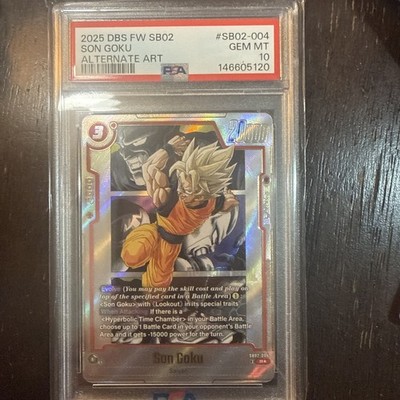 Son Goku - SB02-004 Alternate Art Manga Booster 02 Dragon Ball