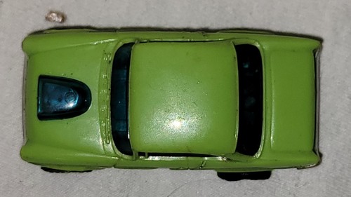 AFX Lime 55 Chevy On 1970 datato HO SLOT CAR NON MAG SOLIDO RIVETTO CHASSIS - Foto 5 di 7