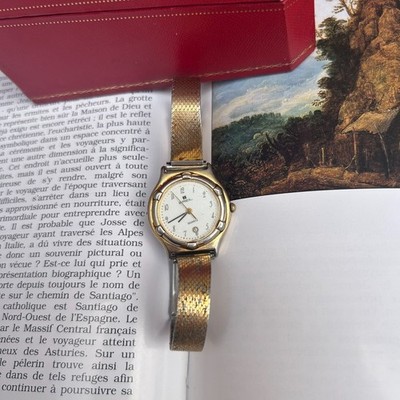 Breil Vintage Wtach Gold Plated Swiss Made Quartz 80's Very Rare Working
