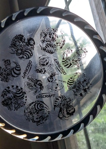 Discraft “Ring Of Halloween” Buzzz saw Special Edition Clear With Black Rare - Picture 8 of 8