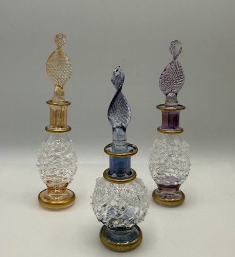 Crafts of Egypt Ägyptische Parfum Flaschen Mix Sammlung ein Set 12 mundgeblasen - Bild 7 von 11
