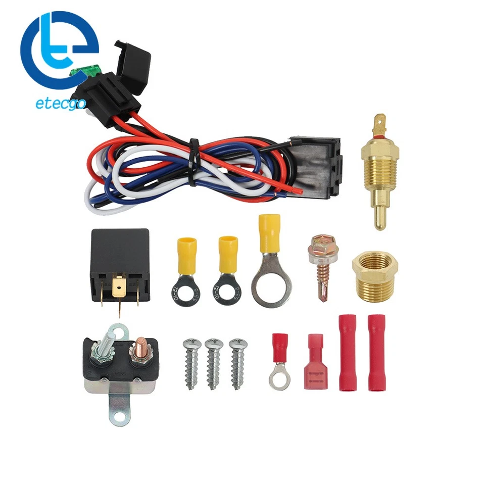 4 Row Radiator+Shroud Fan 1967~1972 1968 For GMC Chevy C/K 10 20 30 Pickup Truck Foto 2 de 4