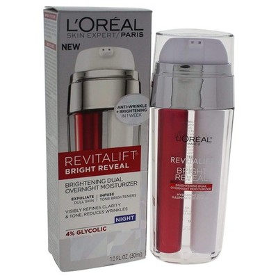 L'Oreal Paris Skincare Revitalift Bright Reveal Dual Overnight Moisturizer