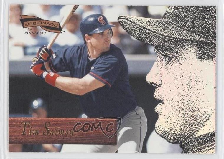 1996 Pinnacle Aficionado Tim Salmon #122 0f0