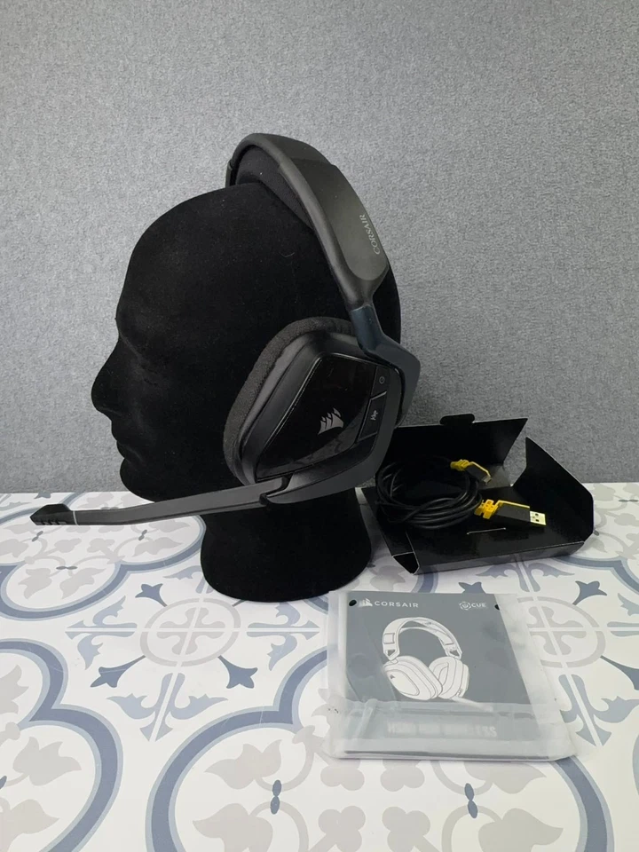 Corsair HS80 RGB Cuffie Gaming Wireless Multipiattaforma Testate e Funzionanti - Immagine 2 di 4