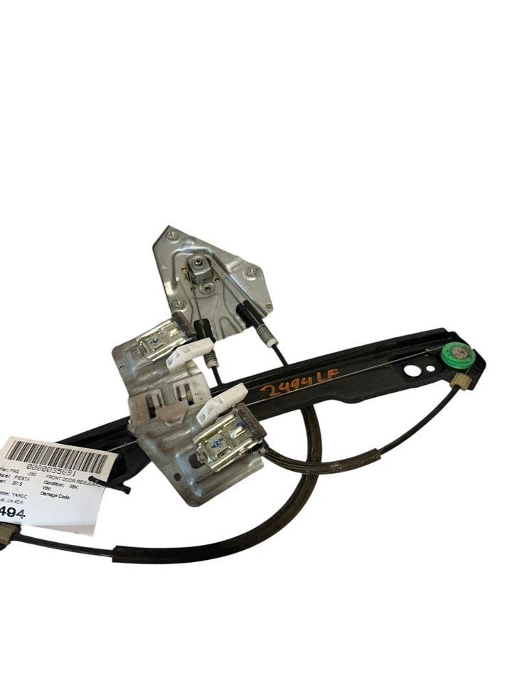 11 12 13 14 15 16 17 18 19 FORD FIESTA Puerta Delantera Ventana Manual Regulador Izquierdo Foto 2 de 4